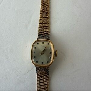 Timex Women's Gold-Tone Mesh Bracelet Watch with Champagne Dial